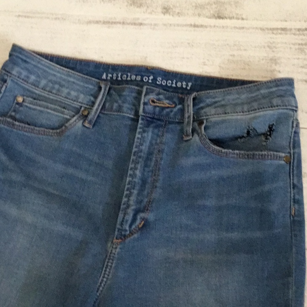 Articles of Society skinny ripped jeans